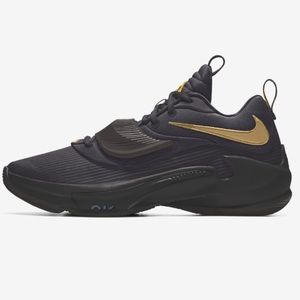 Nike Zoom Freak 3 by You - Black & Gold